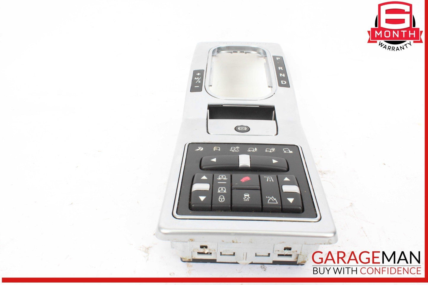 12-13 Land Rover Range Rover Sport Front Floor Console Bezel Trim w/ Switch OEM