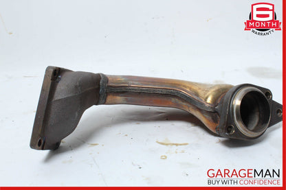 12-18 Mercedes W212 E550 CLS550 4.6L Left Exhaust Pipe Adapter 2781400908 OEM