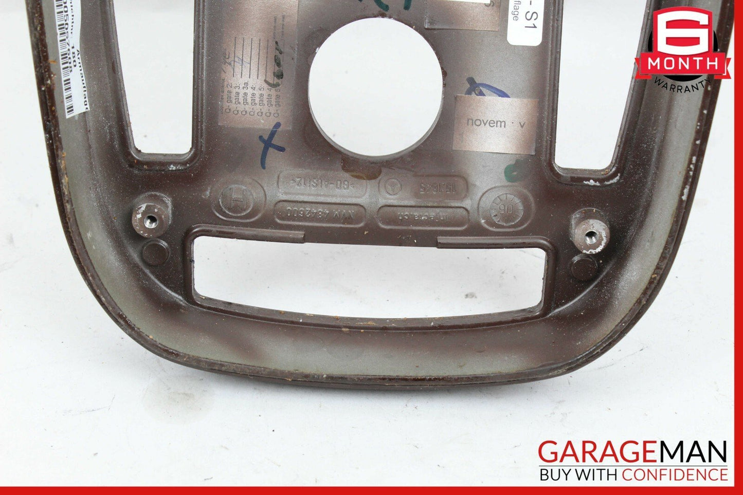 07-09 Mercedes W221 S550 Center Console Arm Rest Armrest Trim Panel Cover Wood