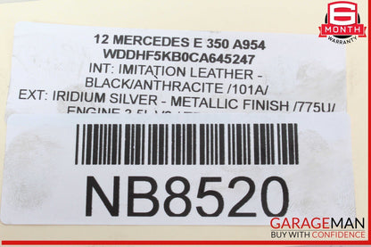 12-18 Mercedes W212 E350 SLK350 Engine Motor Brake Vacuum Pump 2762300065 OEM
