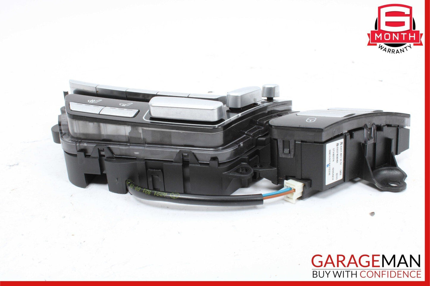 07-14 Mercedes W221 S550 S600 CL600 Front Right Side Seat Control Switch Set