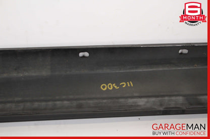 08-14 Mercedes W204 C300 Base Left Rocker Panel Side Skirt Molding Cover Black