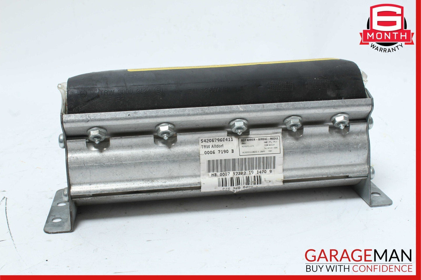 97-04 Mercedes W210 E320 SLK230 SLK320 Dashboard Right Side Airbag Air Bag OEM