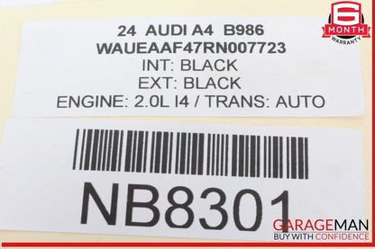 17-24 Audi A4 Front Right Passenger Side Seat Ajust Recline Motor 3Q0959762A OEM
