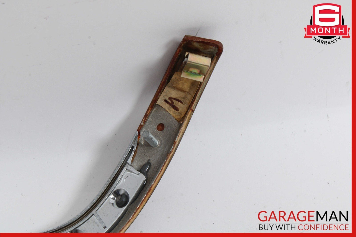 03-06 Mercedes W220 S430 S55 AMG Rear Right Side Door Trim Bezel Wood OEM