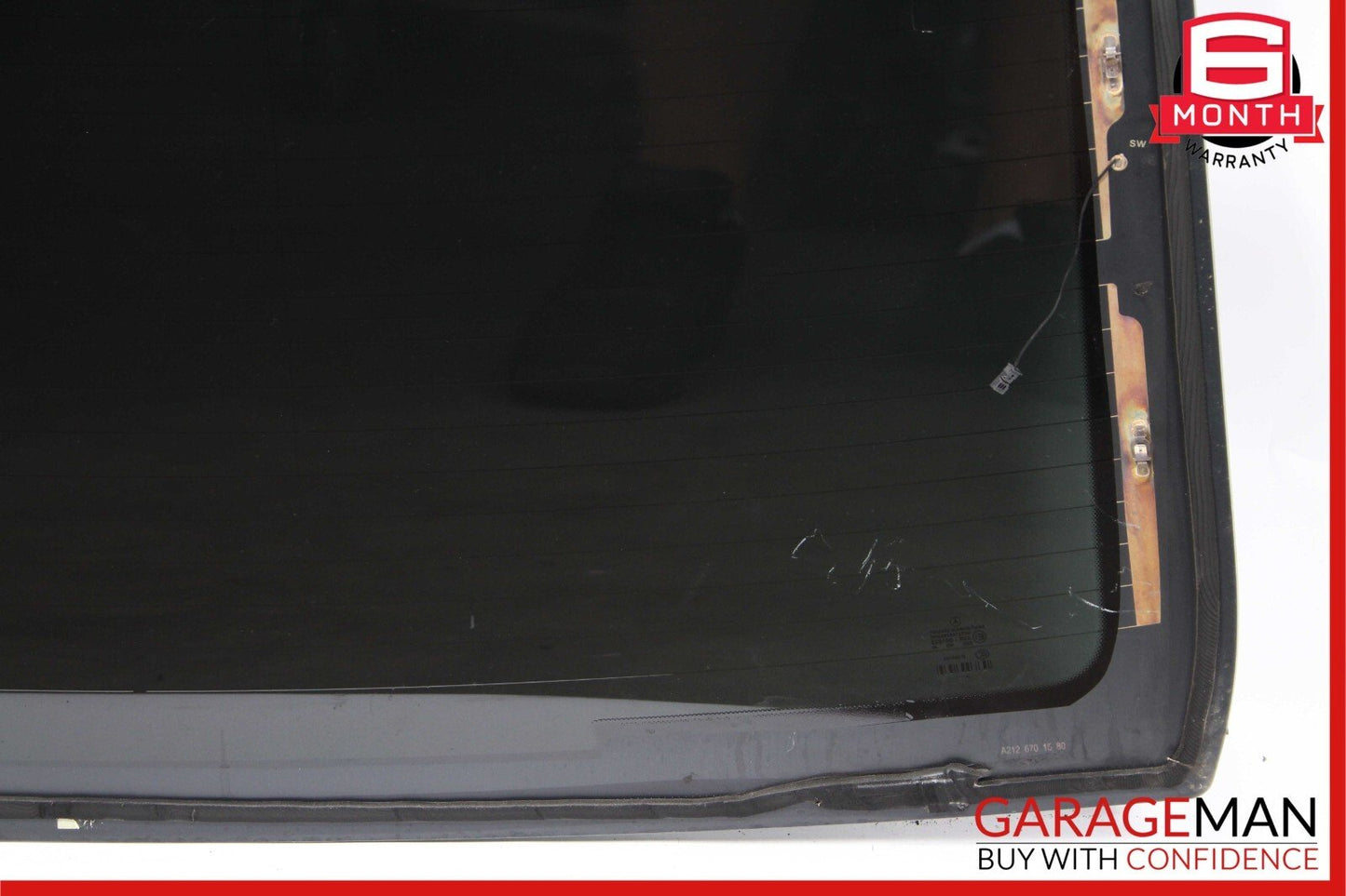 10-16 Mercedes W212 E350 E400 Sedan Rear Windshield Wind Shield Window Glass OEM