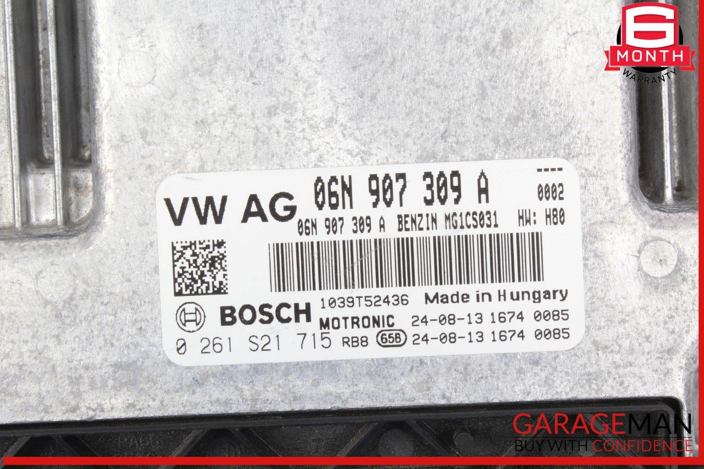 18-25 Audi Q5 Engine Computer Control Module Unit ECM ECU Bosch 06N907309A OEM