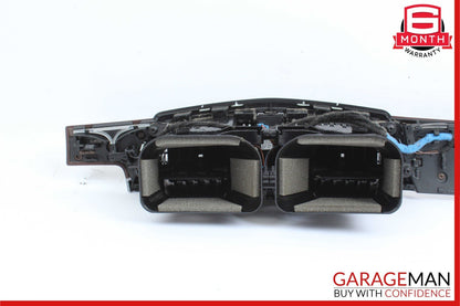 10-13 Mercedes W212 E350 Dashboard Dash AC A/C Air Vent Center Trim Assembly