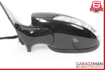 07-09 Mercedes W221 S550 S600 Front Left Side Mirror Door Rear View Black OEM