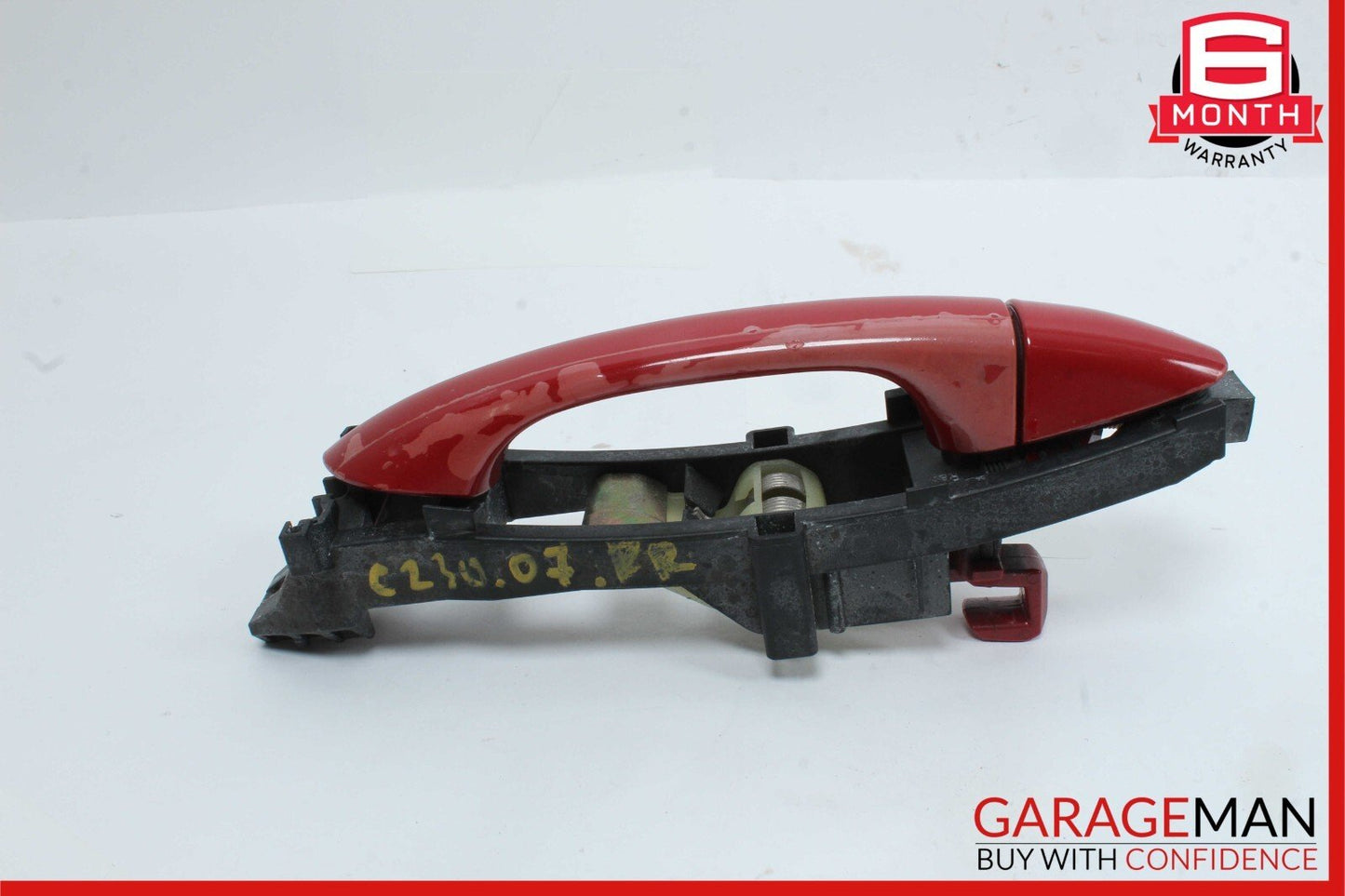 05-07 Mercedes W203 C230 C280 C320 Rear Right Side Exterior Door Handle Red OEM