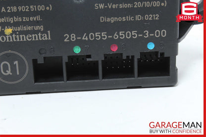08-18 Mercedes GLK350 E550 CLS550 C300 C250 Rear Right Side Door Control Module