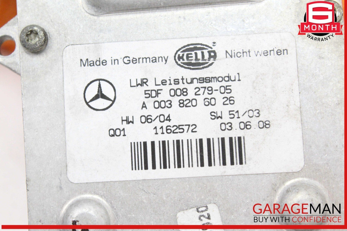 05-11 Mercedes R171 SLK350 Front Left or Right Head Light Ballast Control Module
