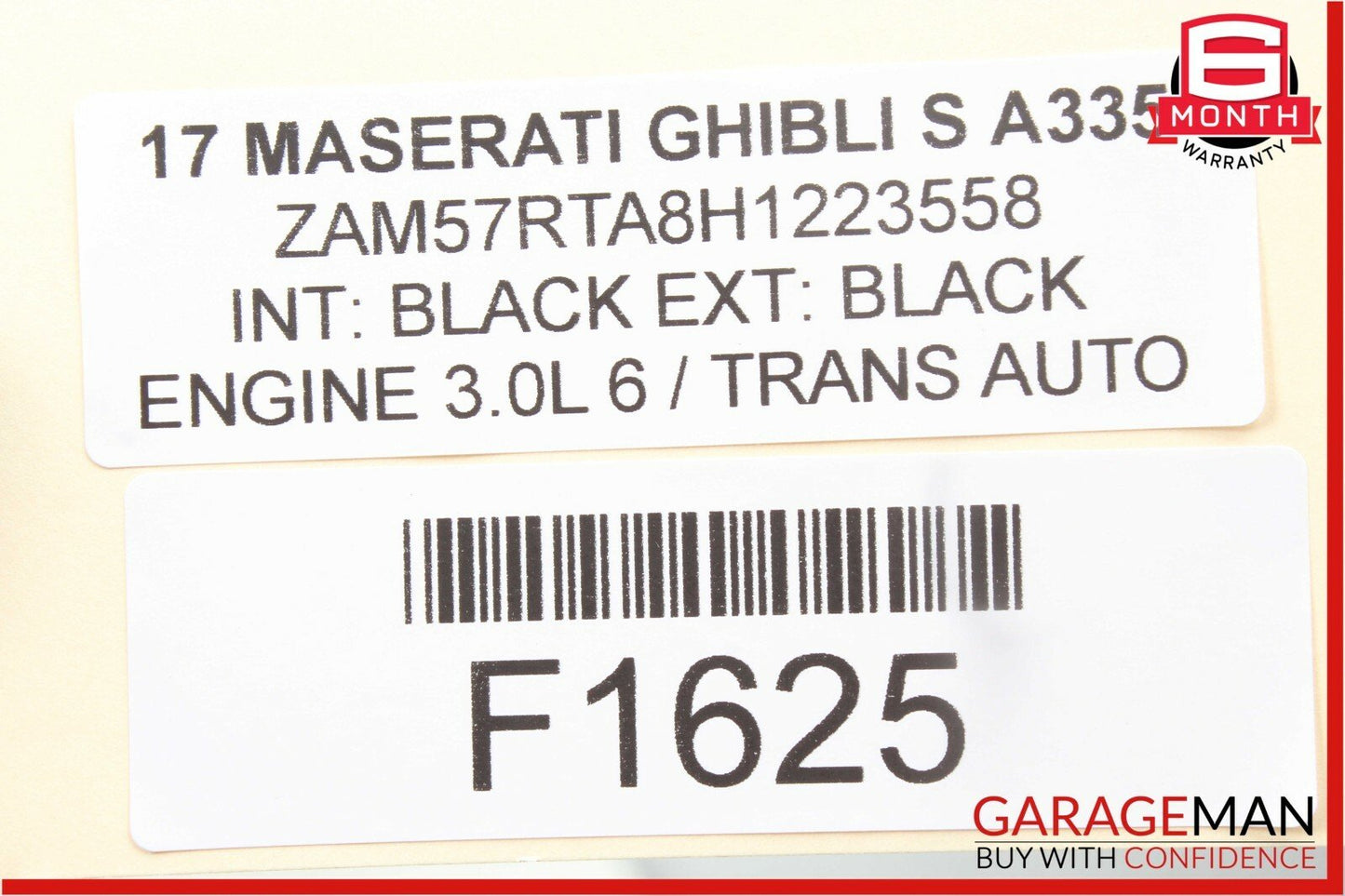 14-17 Maserati Ghibli Front Right Passenger Door Lock Latch Actuator Mechanism