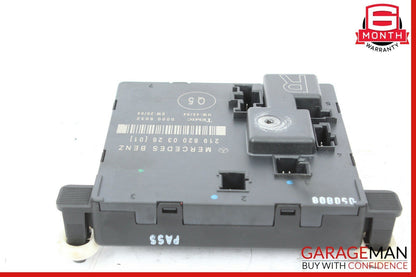 06-11 Mercedes W219 CLS500 CLS55 AMG Rear Right Side Door Control Module OEM