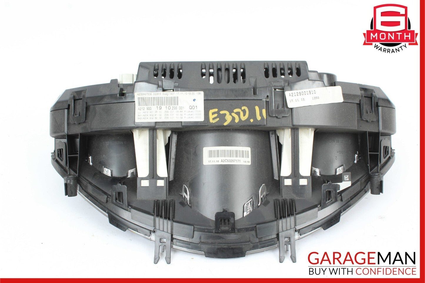 10-13 Mercedes W212 E350 E550 Instrument Cluster Speedometer 2129001910 OEM