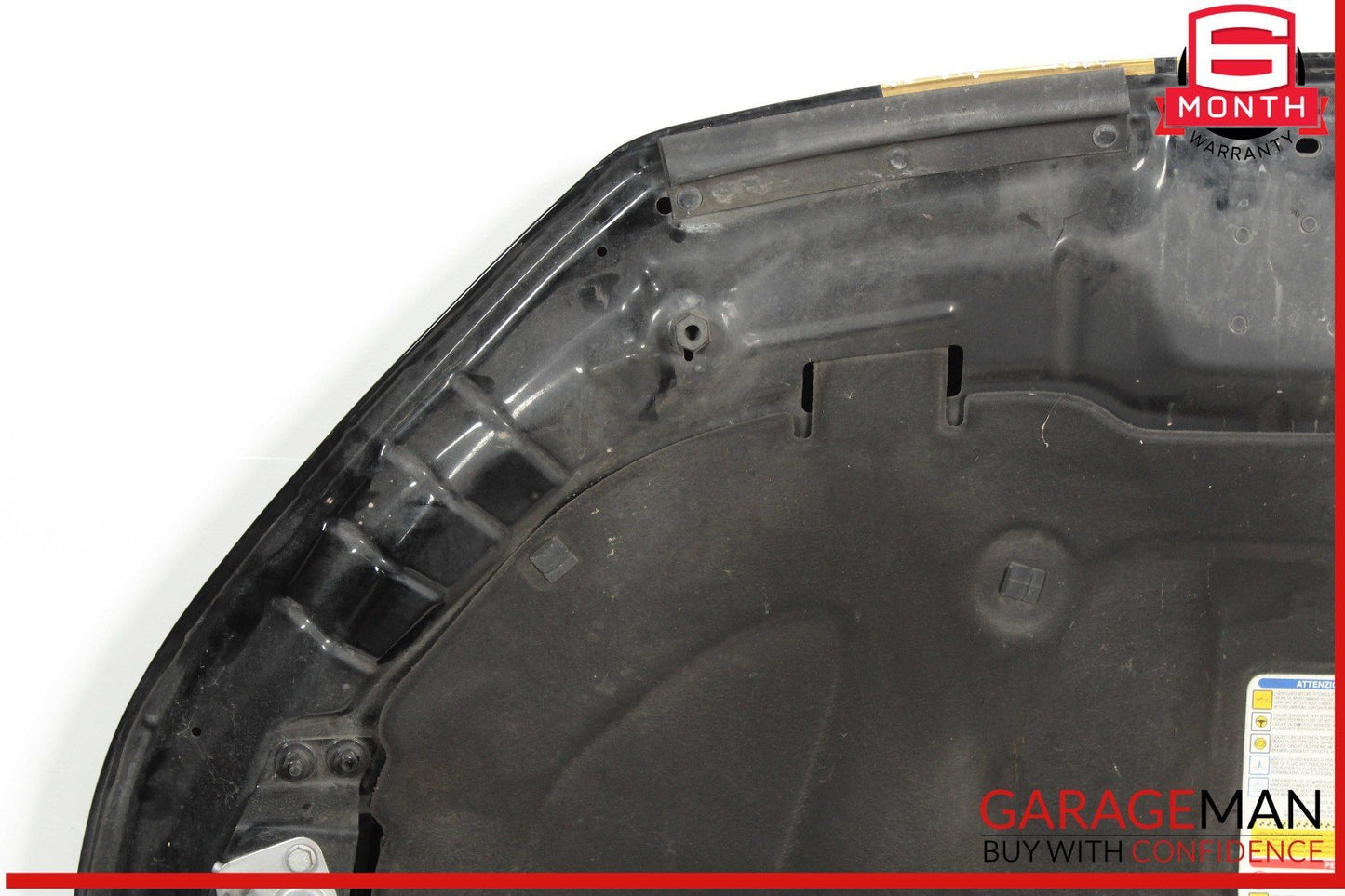 14-17 Maserati Ghibli Hood Bonnet Panel Assembly Black OEM