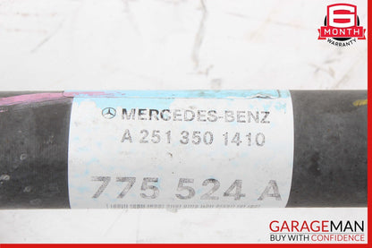 09-12 Mercedes W251 R350 Rear Left Driver Side Axle CV Half Shaft 2513501410 OEM