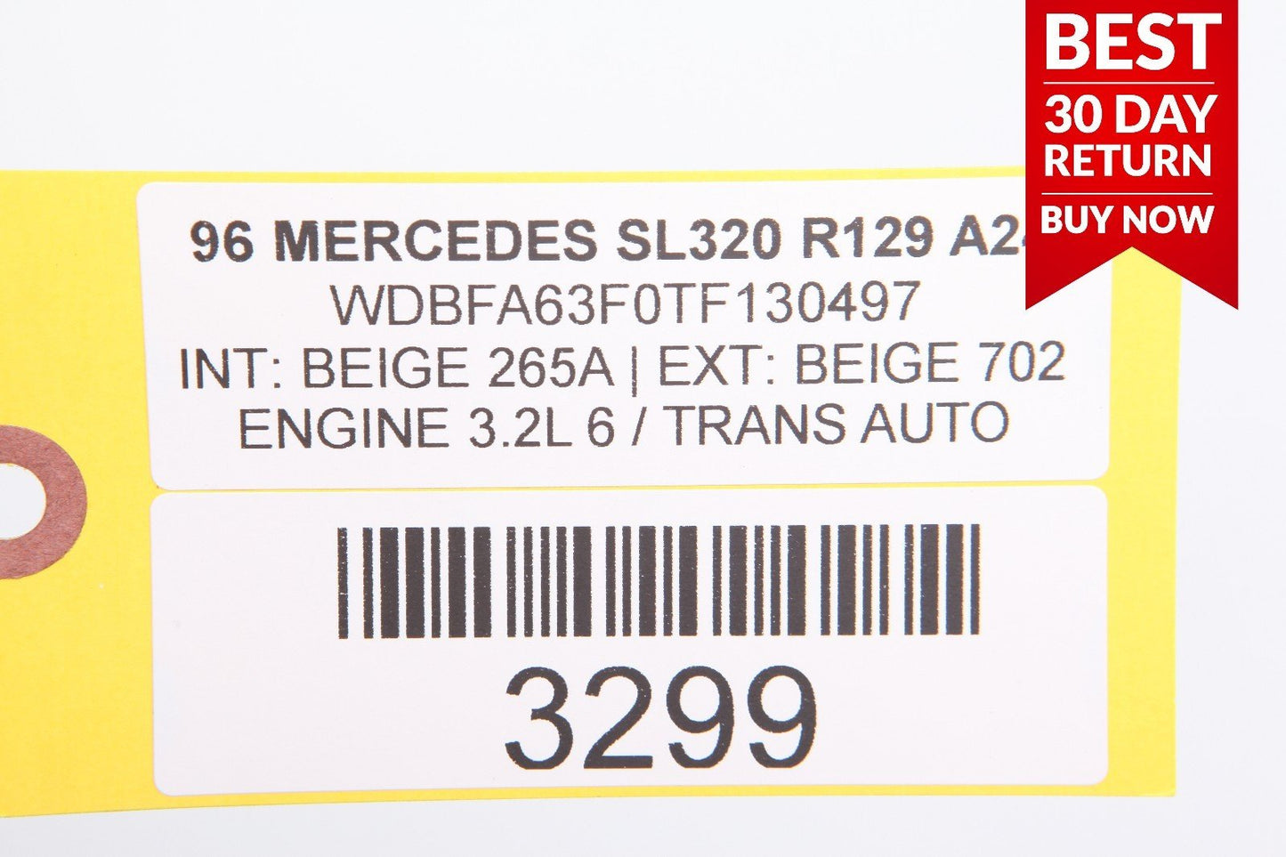 94-96 Mercedes R129 SL320 SL600 ECU General Control Module Unit 0195457432 A24
