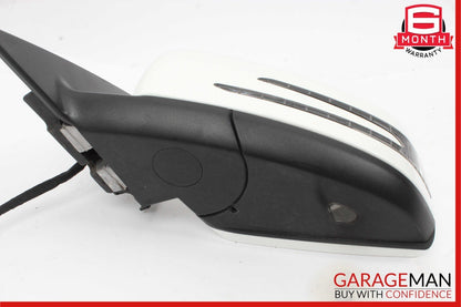 12-14 Mercedes W204 C250 Front Left Side Mirror Rear View Door Polar White