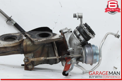 11-16 Mercedes X166 GL450 Right Turbocharger Turbo Charger Manifold OEM