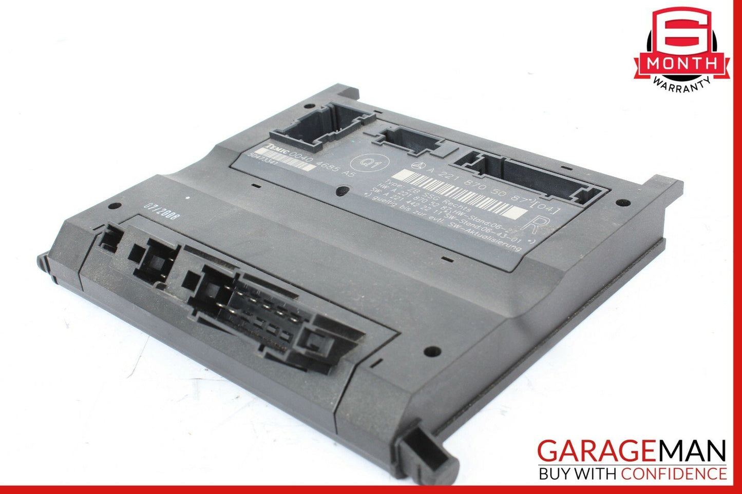 07-13 Mercedes W221 S550 Front Right Side Seat Controller Module Unit 2218705087