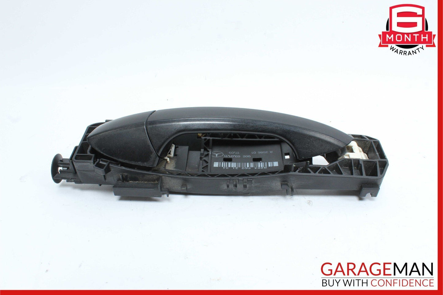 08-11 Mercedes W204 C300 Rear Left Driver Side Exterior Door Handle Black OEM