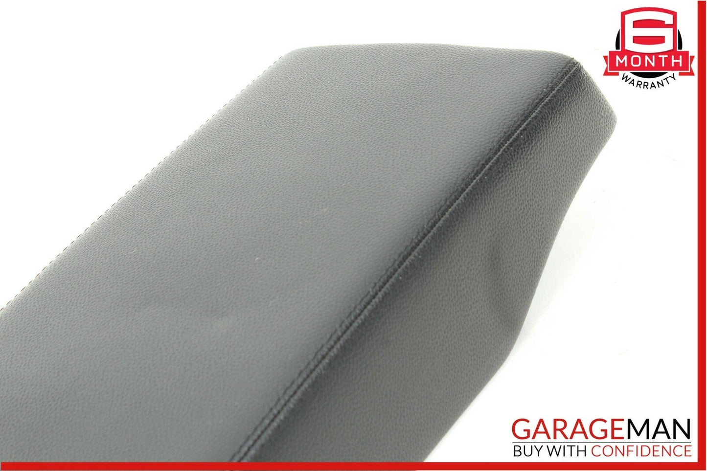 03-06 Mercedes R230 SL500 Center Console Rear Lid Cover Panel Leather Black OEM