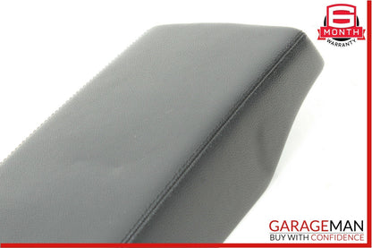 03-06 Mercedes R230 SL500 Center Console Rear Lid Cover Panel Leather Black OEM