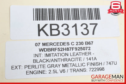 05-07 Mercedes W203 C230 C240 C350 Belt Tensioner Lever Pulley 2722000070 OEM