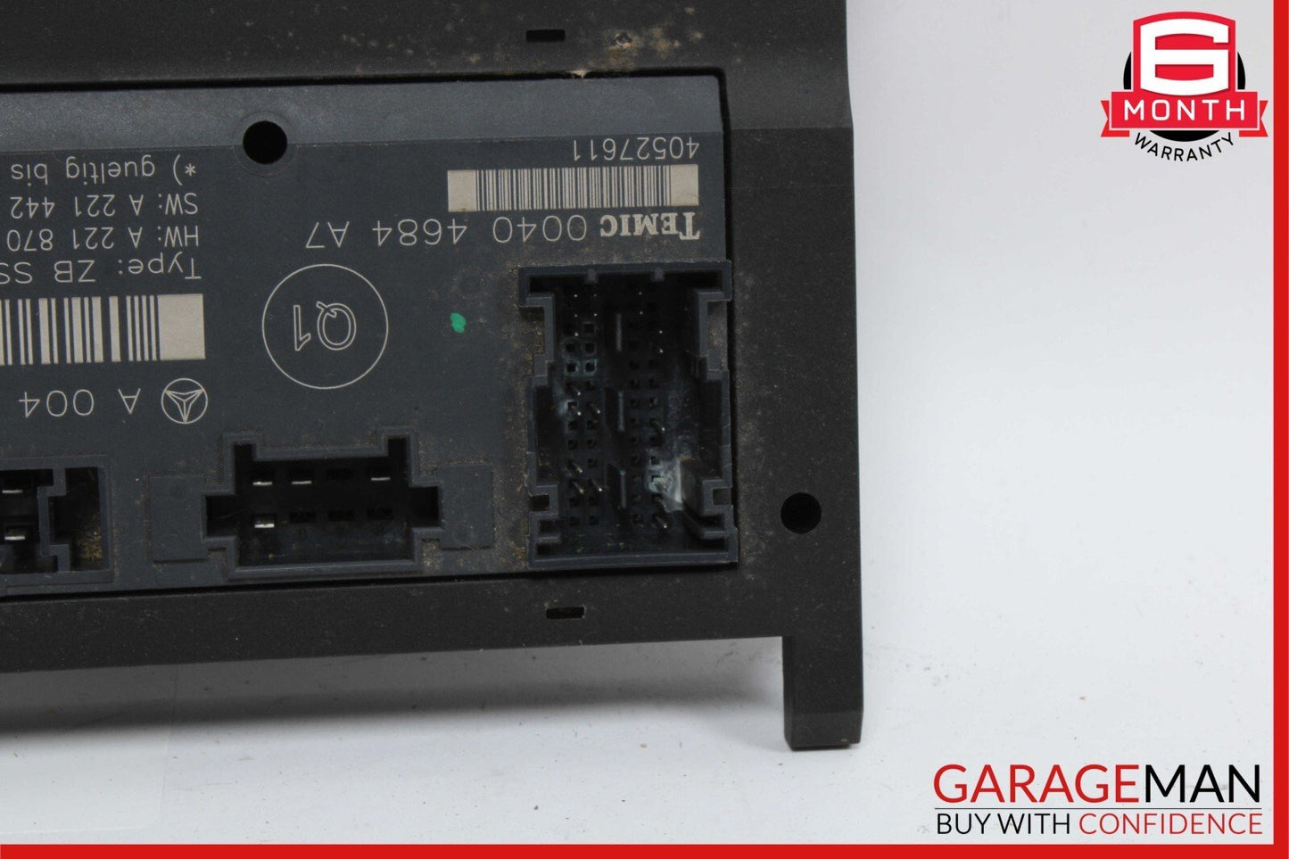 07-13 Mercedes W221 S550 S600 S63 AMG Front Left Side Under Seat Control Unit
