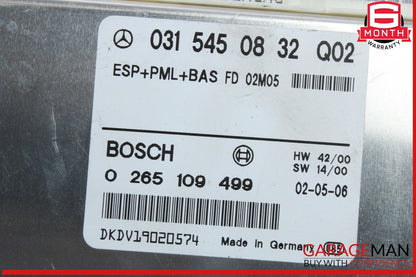 98-02 Mercedes W210 E320 E55 AMG ESP ABS Computer Control Module Unit OEM