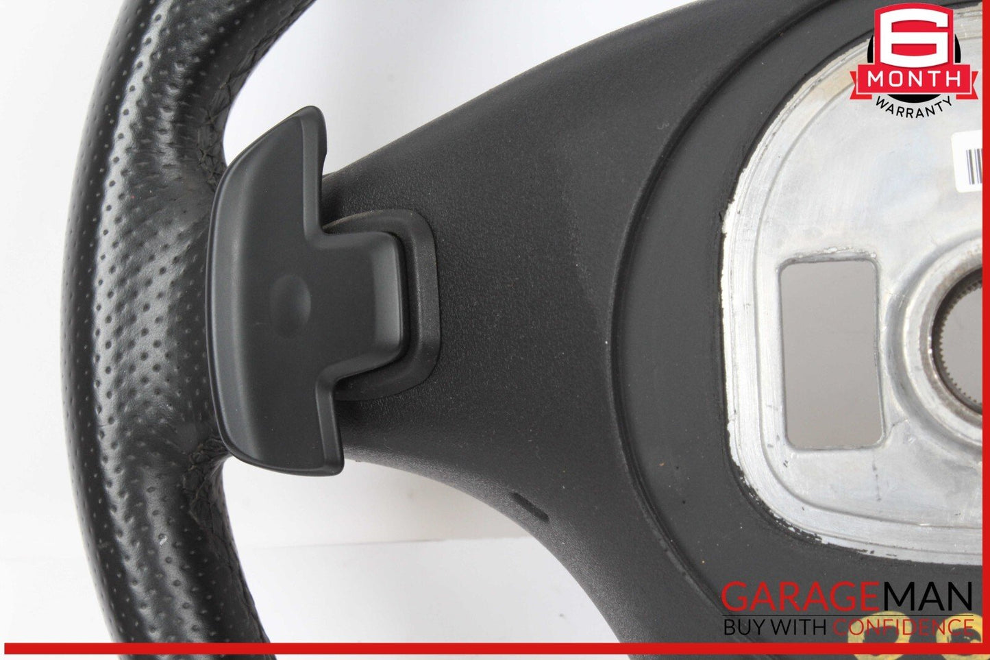 15-18 Mercedes W205 C300 GLC300 Steering Wheel Black w/ Paddle Shifters Assy OEM