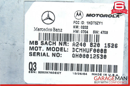 00-06 Mercedes E320 S500 CLK350 Voice Communication Command Control Module OEM