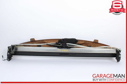 07-13 Mercedes W221 S550 Rear Window Sun Shade Screen Roller Blind w/ Trim OEM