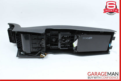 06-11 Mercedes W219 CLS550 Rear Center Console Armrest Storage Tray Assembly OEM