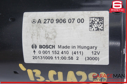 14-19 Mercedes W117 CLA250 GLA250 Engine Starter Motor 2709060700 OEM