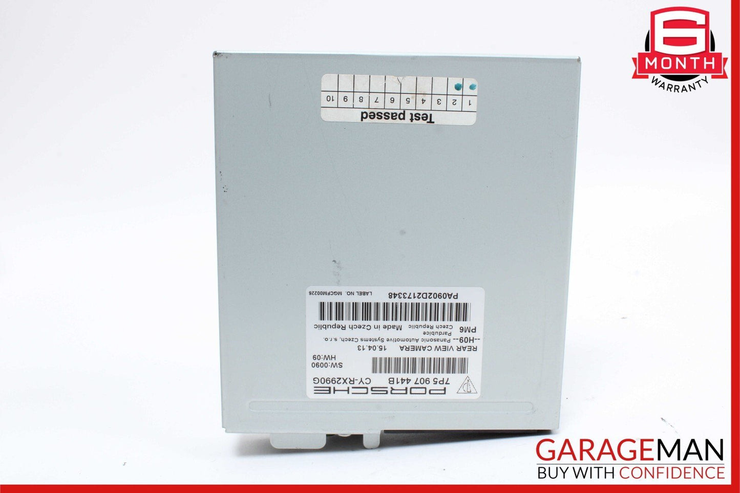 11-17 Porsche Cayenne 958 S Rear View Camera Control Module Unit 7P5907441B OEM