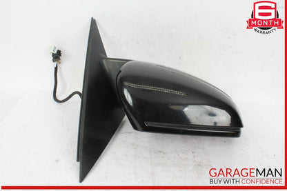 10-11 Mercedes W204 C300 C350 Front Right Side Rear View Door Mirror Black OEM
