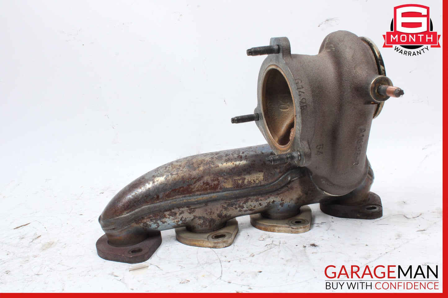 12-15 Mercedes W204 C250 Engine Motor Turbocharger Exhaust Manifold Header Assy