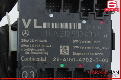 08-18 Mercedes W212 E350 C300 Front Left Side Door Control Module Unit OEM