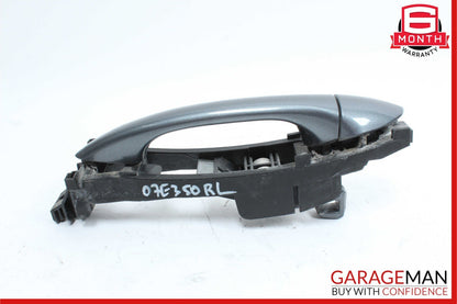 03-09 Mercedes W211 E350 E550 Rear Left Exterior Door Handle Assembly Flintgray
