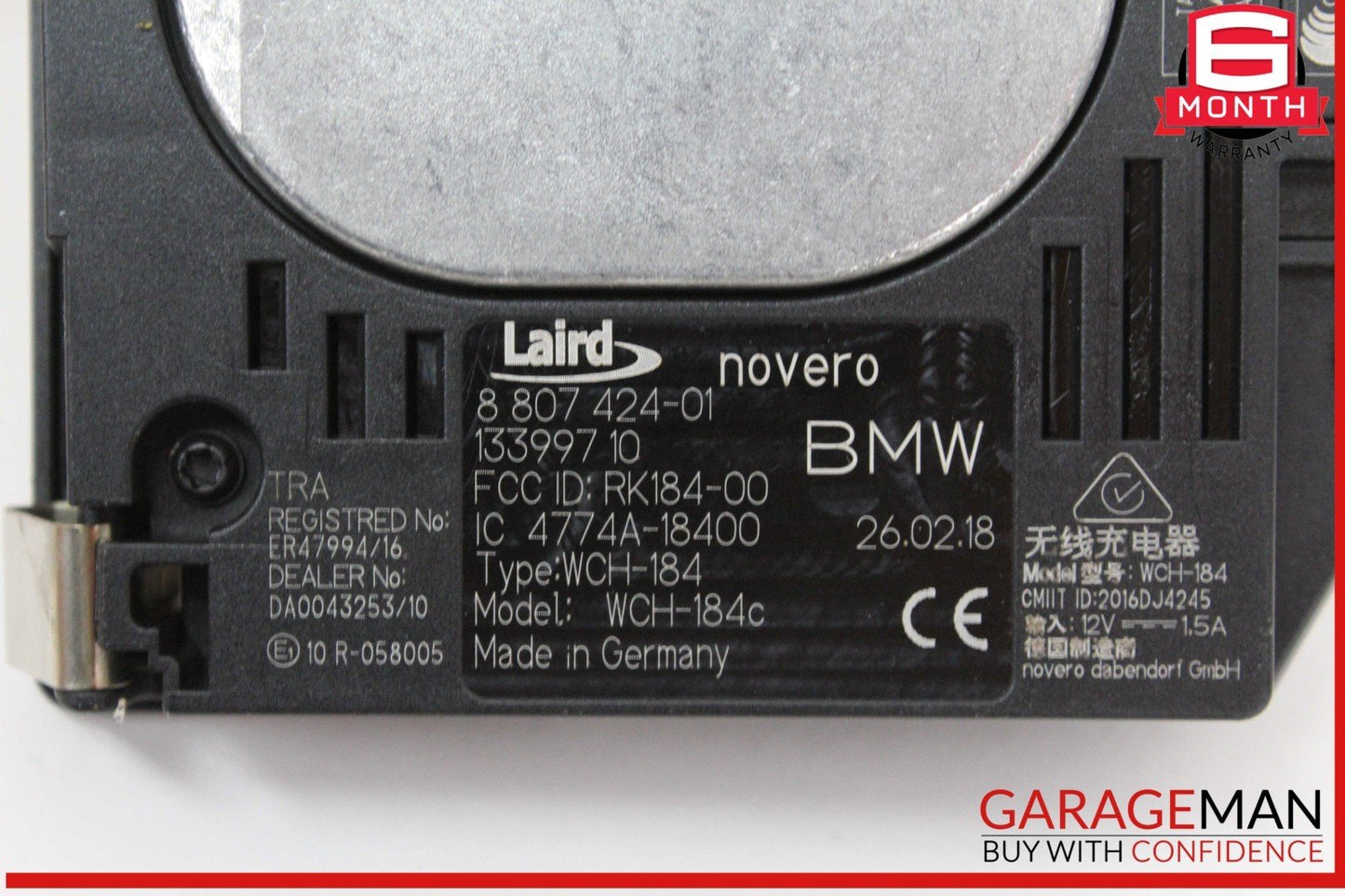 14-18 BMW X5 F15 X3 X4 X6 640i 650i Wireless Charging Control Module Unit OEM