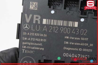 08-18 Mercedes W212 E350 E400 C250 Front Right Side Door Control Module Unit OEM