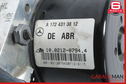 12-15 Mercedes R172 SLK350 GLK350 C300 ABS Anti Lock Pump Brake Module OEM