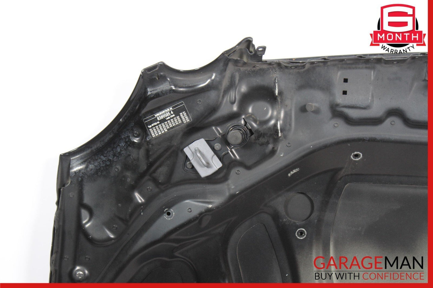 03-09 Mercedes W211 E55 AMG E350 Front Hood Panel Bonnet Cover Black OEM