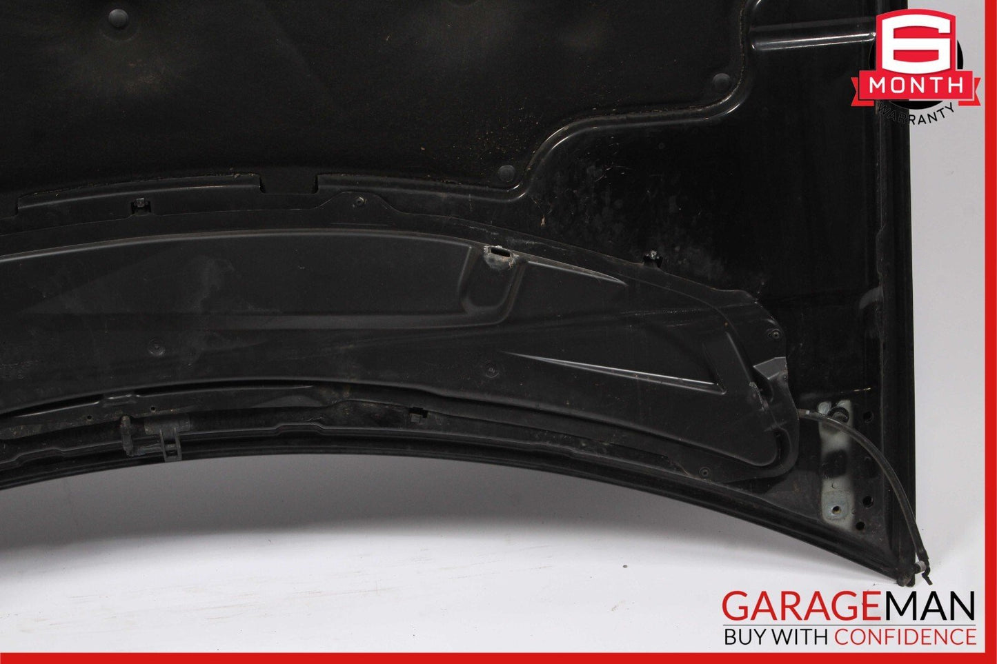 07-12 Mercedes X164 GL450 Front Hood Bonnet Panel Grille Assembly Obsidian Black