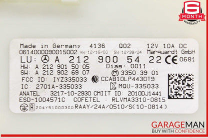 13-20 Mercedes W212 E350 GL450 CLA250 SL550 Keyless Go Entry Control Module OEM