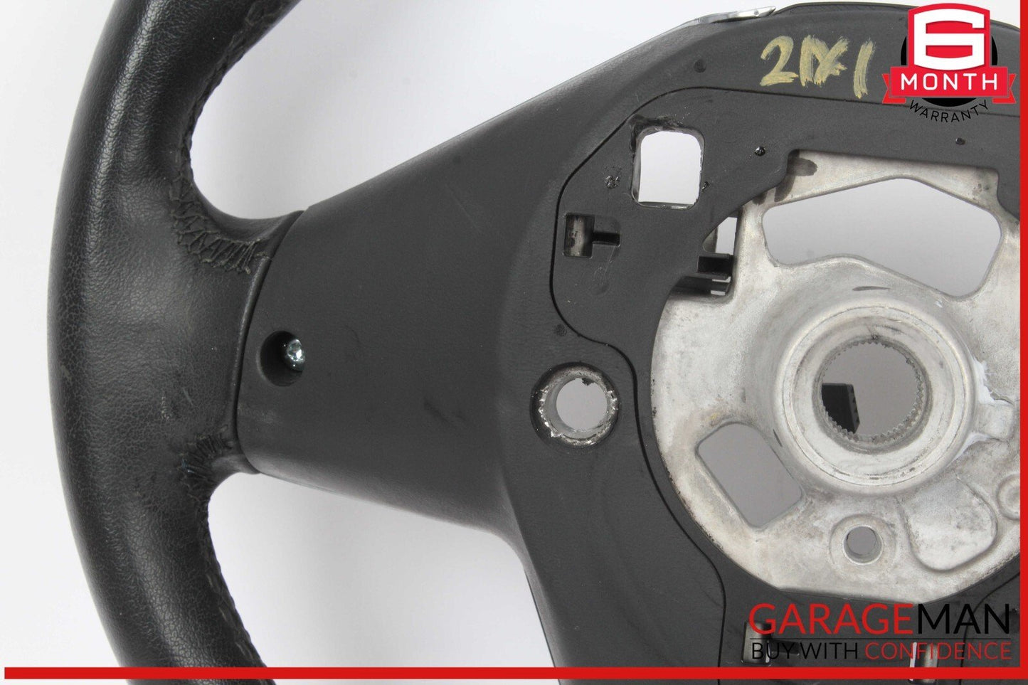 18-22 BMW X1 Front Left Driver Side Steering Wheel w/ Switch Buttons 6877516 OEM