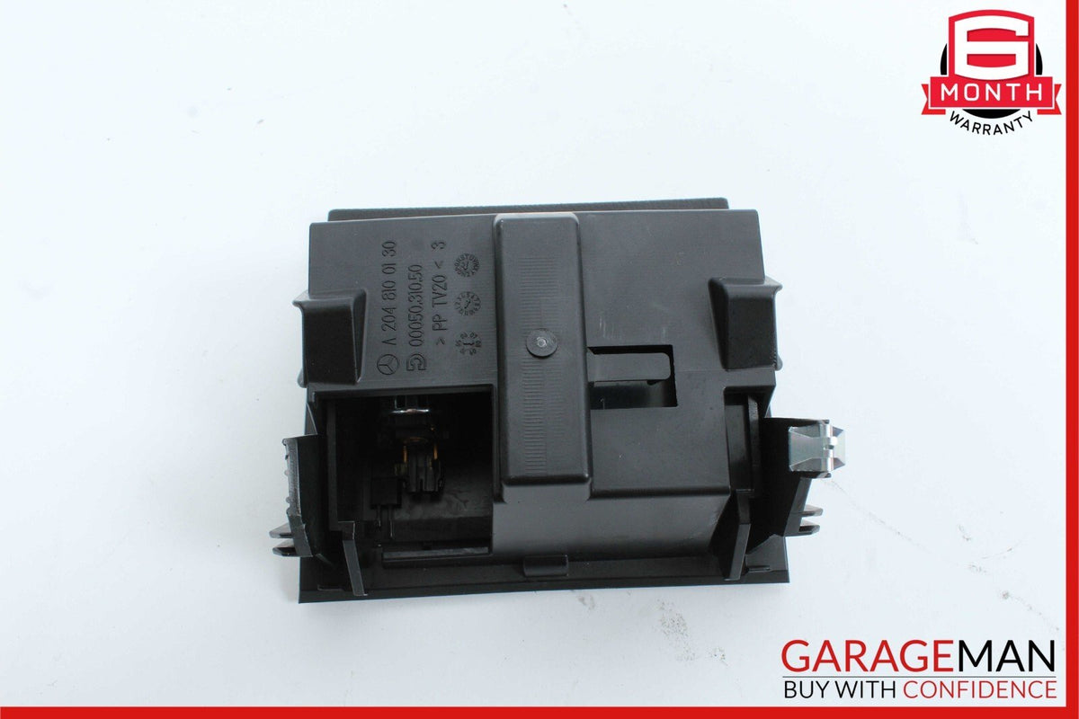 08-17 Mercedes W204 C300 E350 Center Console Ashtray Ash Tray Rear Black OEM