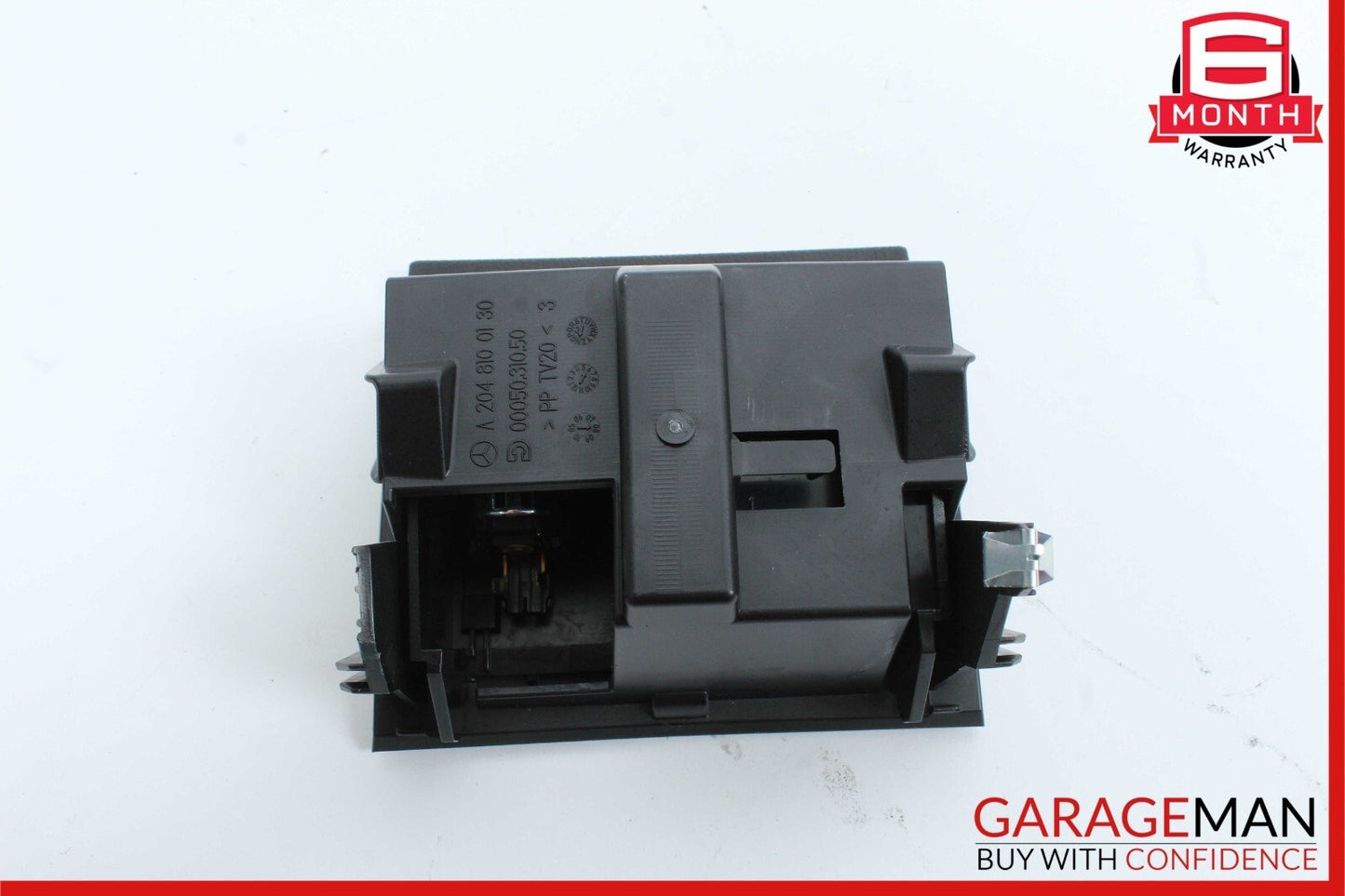 08-17 Mercedes W204 C300 E350 Center Console Ashtray Ash Tray Rear Black OEM